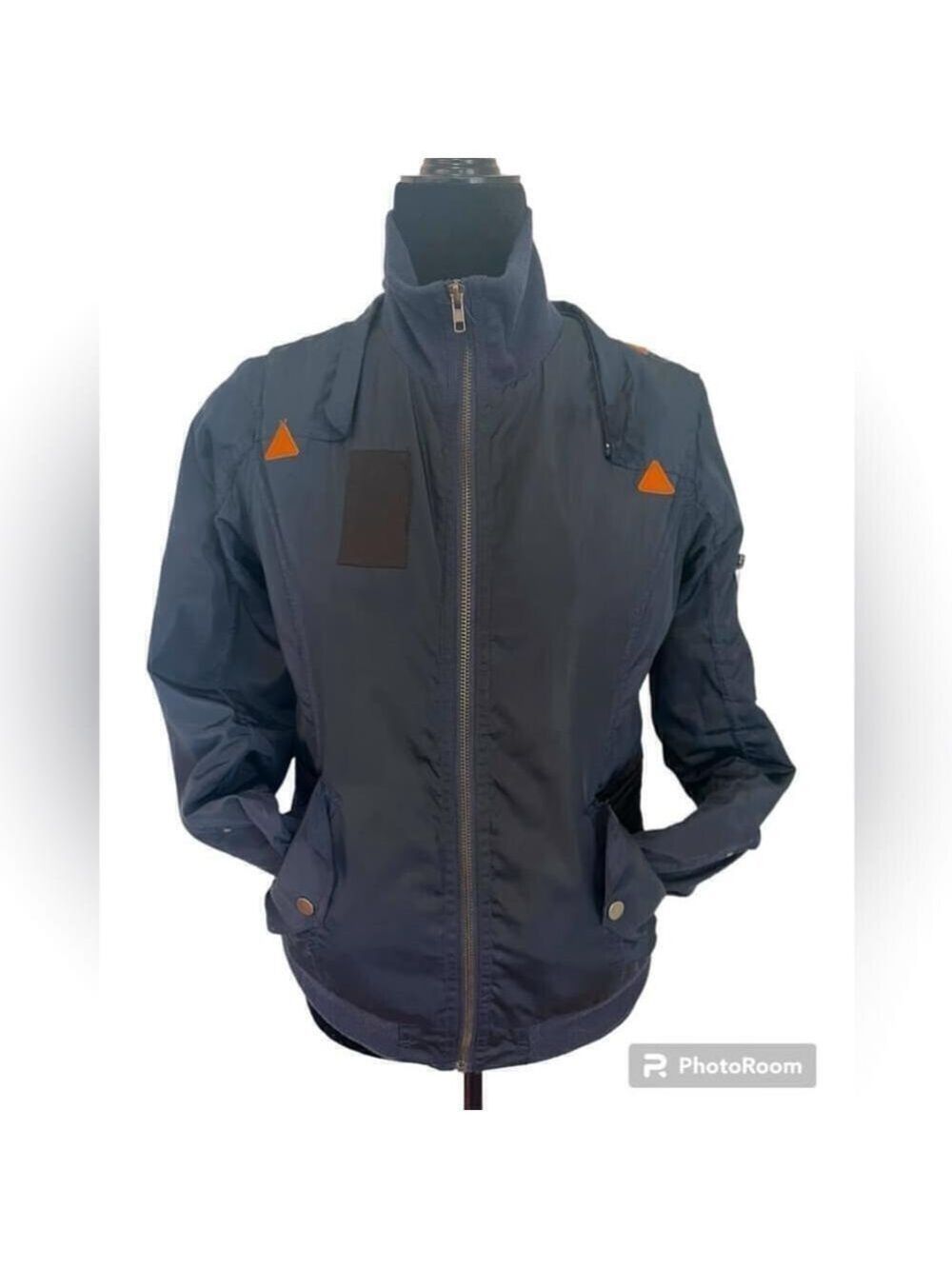 Bomber Jacket- Navy- Size Small